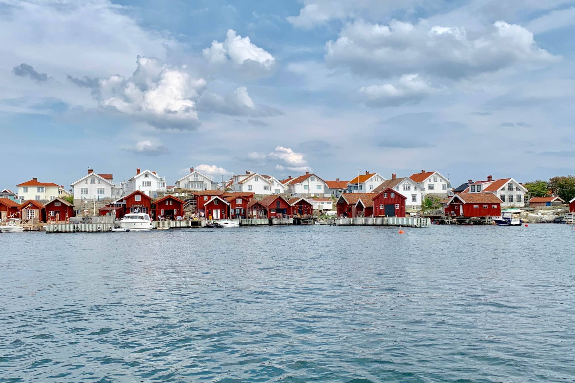 The town of Käringön in the Swedish Archipelago.