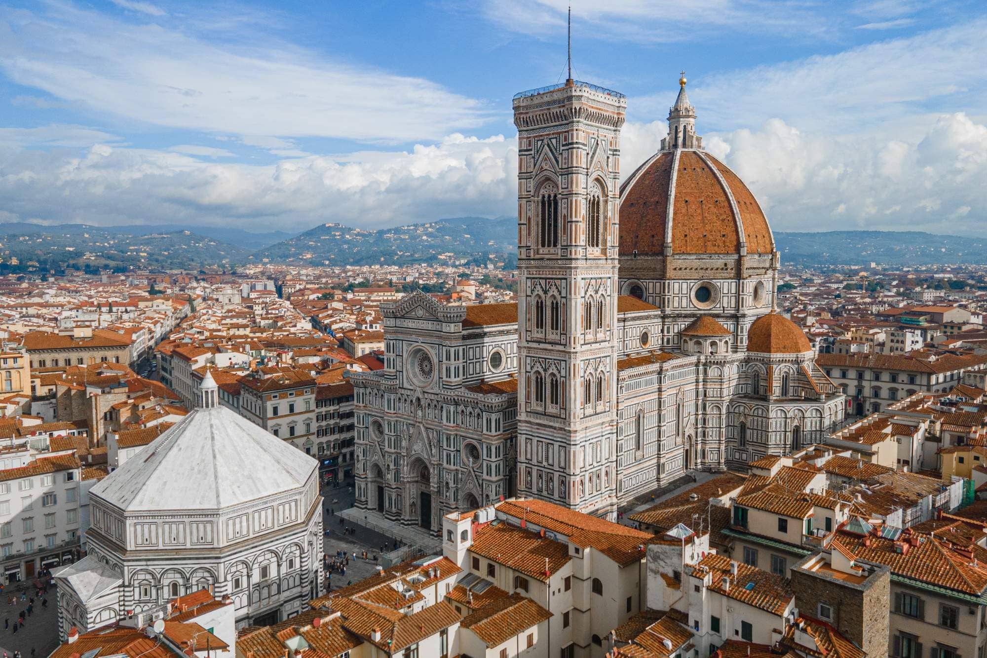 The cathedral Santa Maria del Fiore in Florence.