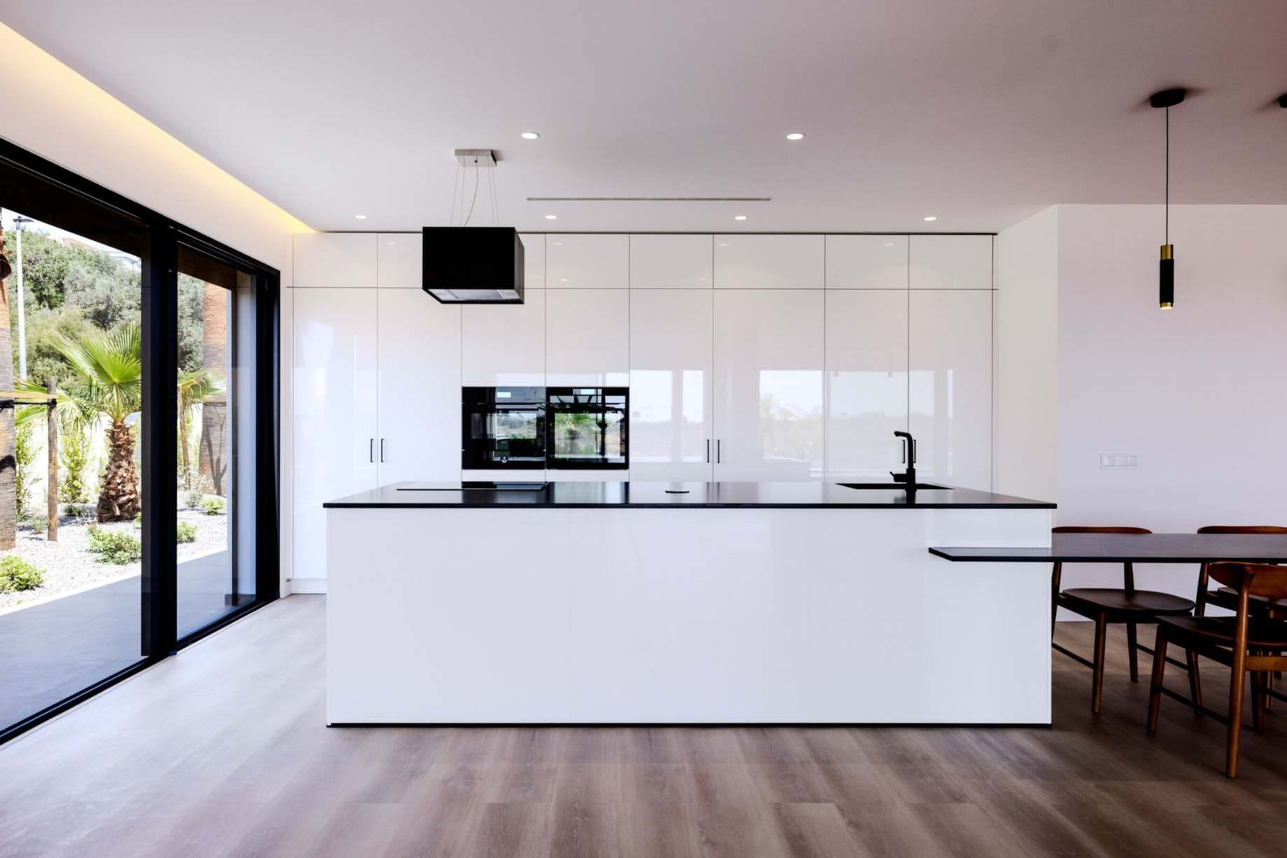 Modern open-planned kitchen