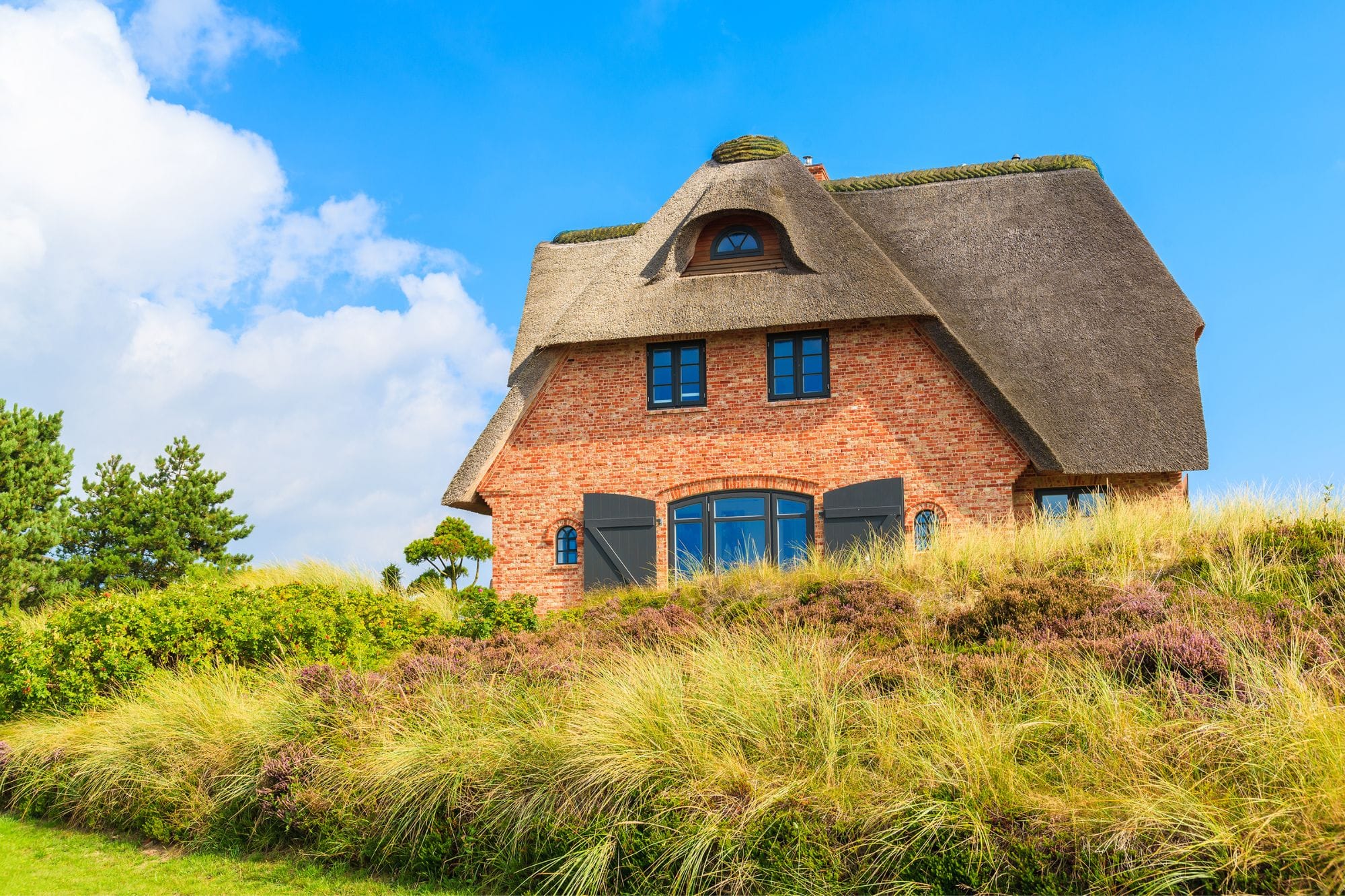 Frisian-styled house by the Baltic Sea.