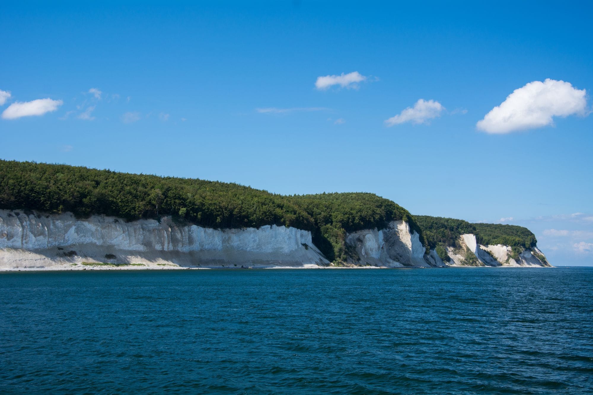 Kreidefelsen im Nationalpark Jasmund an der Ostsee,