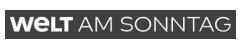 Logo of the Welt am Sonntag magazine.