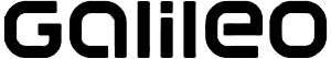 Logo of the tv show called Galileo.